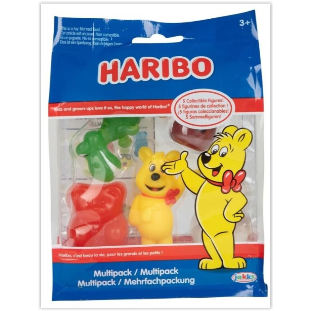 Haribo GUMMY BEAR FIGURES - Multipack of (5) Gummy Themed Figures -NEW